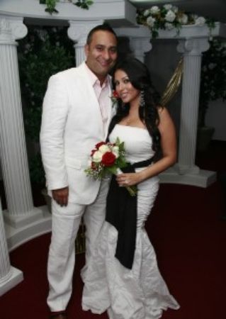 Russell Peters and Monica Diaz's wedding. 